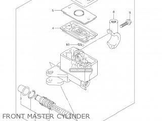 FRONT MASTER CYLINDER - DL1000 VSTROM 2005 (K5) USA (E03)