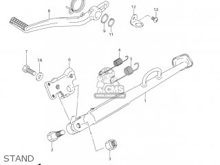 STAND - DL1000 VSTROM 2006 (K6) USA (E03)