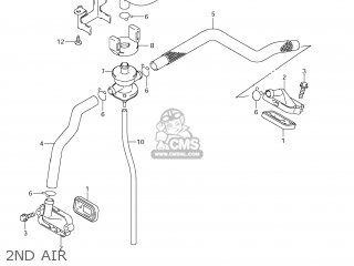 2ND AIR - DL1000 VSTROM 2007 (K7) USA (E03)