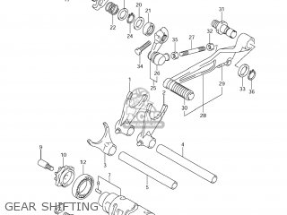 GEAR SHIFTING - DL1000 VSTROM 2007 (K7) USA (E03)