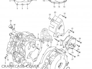 CRANKCASE COVER - DL1000 VSTROM 2008 (K8) USA (E03)