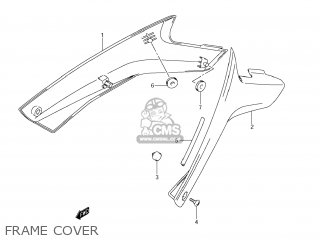 FRAME COVER - DL1000 VSTROM 2008 (K8) USA (E03)