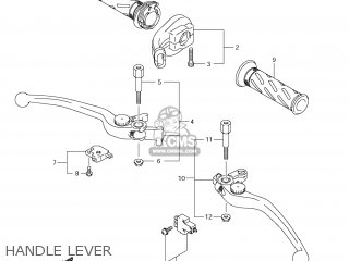 HANDLE LEVER - DL1000 VSTROM 2008 (K8) USA (E03)