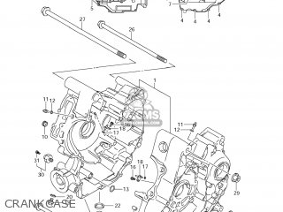 CRANKCASE - DL1000 VSTROM 2009 (K9) USA (E03)