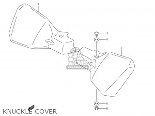 KNUCKLE COVER - DL1000 VSTROM 2009 (K9) USA (E03)
