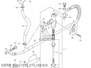 REAR MASTER CYLINDER - DL1000 VSTROM 2009 (K9) USA (E03)