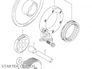 STARTER CLUTCH - DL1000 VSTROM 2009 (K9) USA (E03)