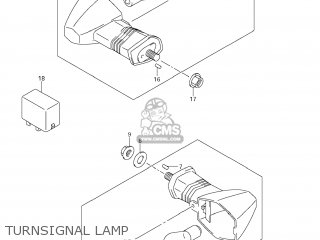 TURNSIGNAL LAMP - DL1000 VSTROM 2009 (K9) USA (E03)