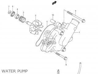 WATER PUMP - DL1000 VSTROM 2009 (K9) USA (E03)
