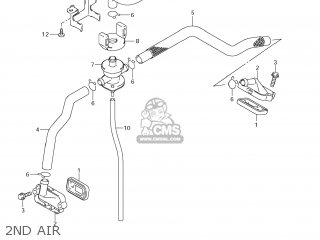 2ND AIR - DL1000 VSTROM 2012 (L2) USA (E03)