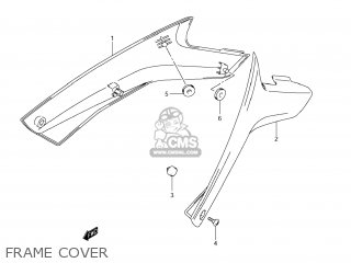 FRAME COVER - DL1000 VSTROM 2012 (L2) USA (E03)