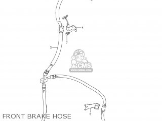 FRONT BRAKE HOSE - DL1000 VSTROM 2012 (L2) USA (E03)
