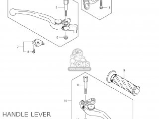 HANDLE LEVER - DL1000 VSTROM 2012 (L2) USA (E03)