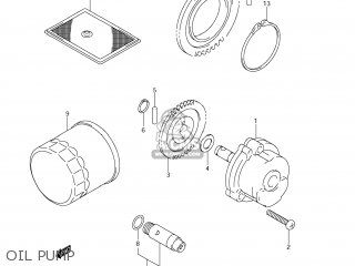 OIL PUMP - DL1000 VSTROM 2012 (L2) USA (E03)