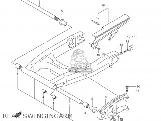 REAR SWINGINGARM - DL1000 VSTROM 2012 (L2) USA (E03)
