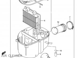AIR CLEANER - DL1000A VSTROM 2014 (L4) USA (E03)