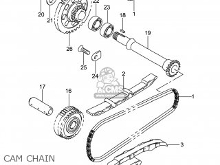 CAM CHAIN - DL1000A VSTROM 2014 (L4) USA (E03)