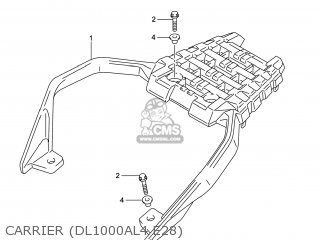 CARRIER (DL1000AL4 E28) - DL1000A VSTROM 2014 (L4) USA (E03)