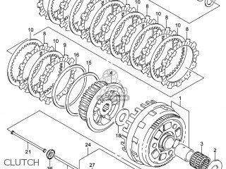CLUTCH - DL1000A VSTROM 2014 (L4) USA (E03)