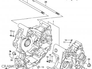 CRANKCASE - DL1000A VSTROM 2014 (L4) USA (E03)