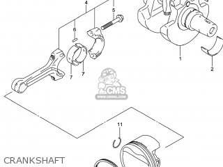CRANKSHAFT - DL1000A VSTROM 2014 (L4) USA (E03)