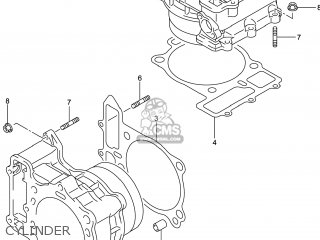CYLINDER - DL1000A VSTROM 2014 (L4) USA (E03)