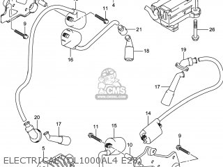 ELECTRICAL (DL1000AL4 E28) - DL1000A VSTROM 2014 (L4) USA (E03)
