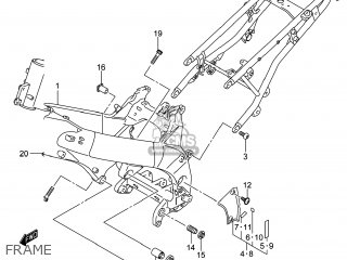 FRAME - DL1000A VSTROM 2014 (L4) USA (E03)