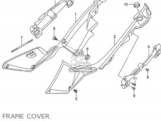 FRAME COVER - DL1000A VSTROM 2014 (L4) USA (E03)
