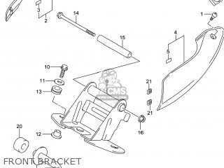 FRONT BRACKET - DL1000A VSTROM 2014 (L4) USA (E03)