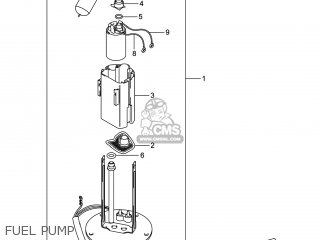 FUEL PUMP - DL1000A VSTROM 2014 (L4) USA (E03)