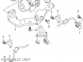 HYDRAULIC UNIT - DL1000A VSTROM 2014 (L4) USA (E03)