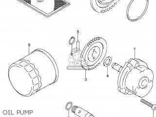 OIL PUMP - DL1000A VSTROM 2014 (L4) USA (E03)