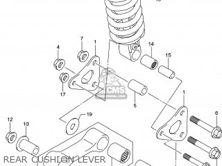 REAR CUSHION LEVER - DL1000A VSTROM 2014 (L4) USA (E03)