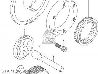 STARTER CLUTCH - DL1000A VSTROM 2014 (L4) USA (E03)