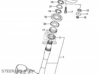 STEERING STEM - DL1000A VSTROM 2014 (L4) USA (E03)