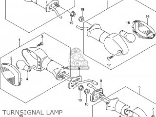 TURNSIGNAL LAMP - DL1000A VSTROM 2014 (L4) USA (E03)