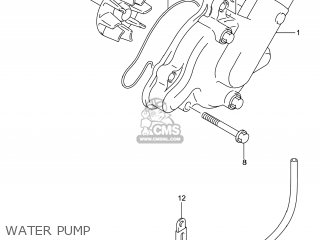 WATER PUMP - DL1000A VSTROM 2014 (L4) USA (E03)