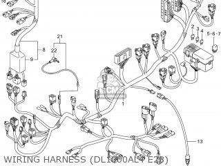 WIRING HARNESS (DL1000AL4 E28) - DL1000A VSTROM 2014 (L4) USA (E03)