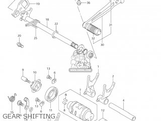 GEAR SHIFTING - DL650 VSTROM 2004 (K4) USA (E03)