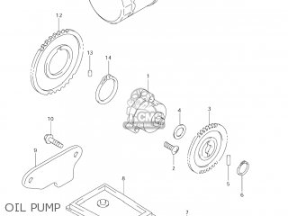 OIL PUMP - DL650 VSTROM 2004 (K4) USA (E03)