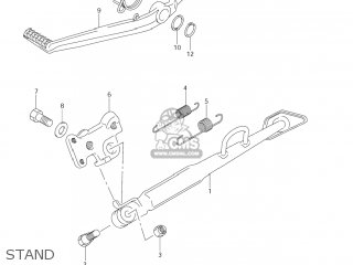 STAND - DL650 VSTROM 2004 (K4) USA (E03)
