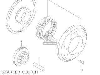STARTER CLUTCH - DL650 VSTROM 2004 (K4) USA (E03)