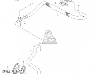 2ND AIR - DL650 VSTROM 2005 (K5) USA (E03)