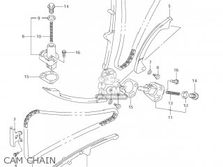 CAM CHAIN - DL650 VSTROM 2005 (K5) USA (E03)