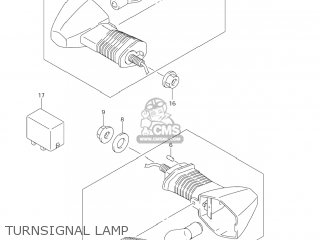 TURNSIGNAL LAMP - DL650 VSTROM 2005 (K5) USA (E03)