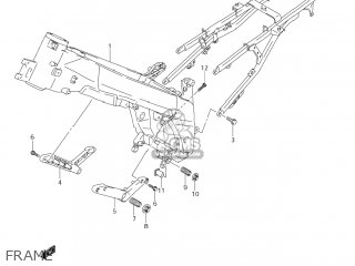 FRAME - DL650 VSTROM 2006 (K6) USA (E03)