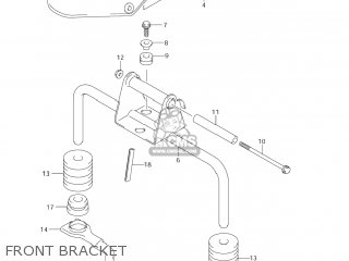 FRONT BRACKET - DL650 VSTROM 2006 (K6) USA (E03)