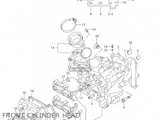 FRONT CYLINDER HEAD - DL650 VSTROM 2006 (K6) USA (E03)