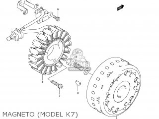 MAGNETO (MODEL K7) - DL650 VSTROM 2007 (K7) USA (E03)